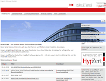 Tablet Screenshot of kenstone.de